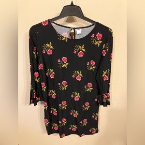 Old Navy Floral Tunic Top/Dress